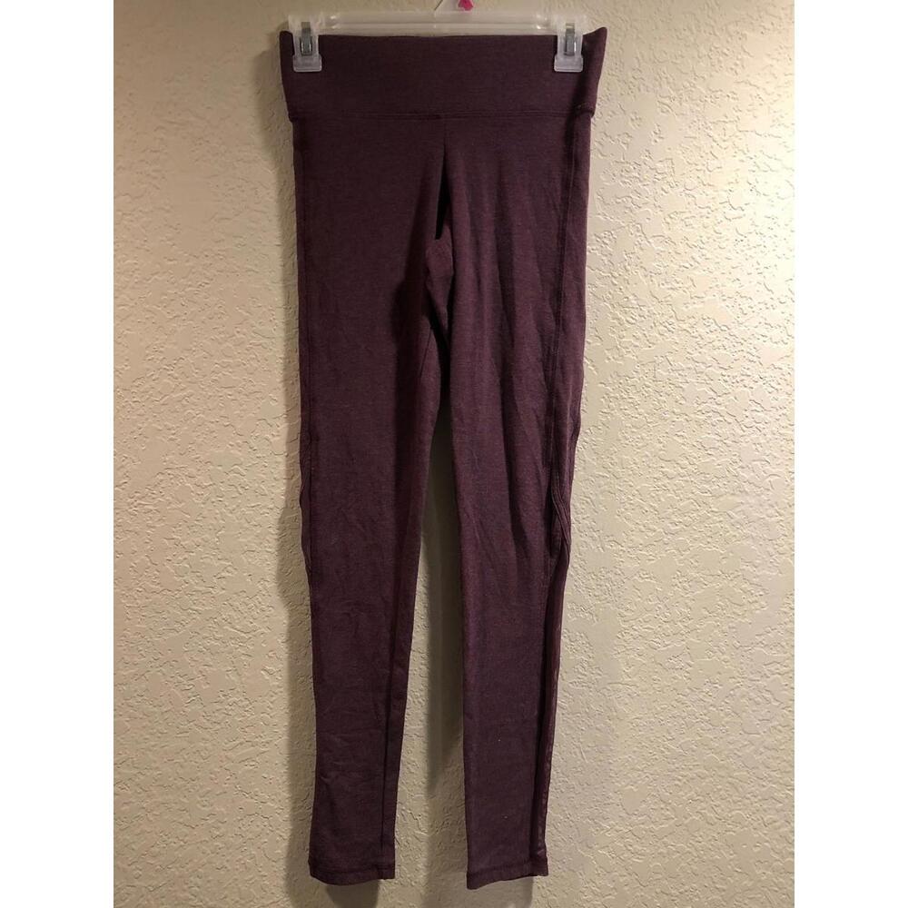 Victoria Secret Victoria Sport Maroon Yoga Leggings Pants Size XS
